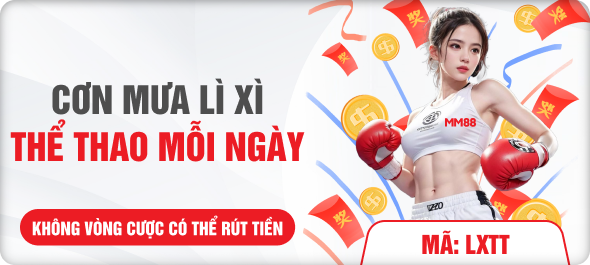 Cơn mưa lì xì thể thao mỗi ngày